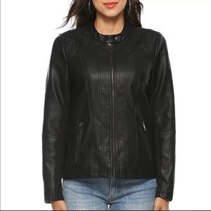 NWT Women’s Sebby Faux Leather Jacket